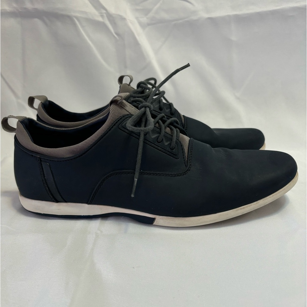 Zara Man Blue Gray Lace Up Oxfords Men’s Size US 7 EU 40
